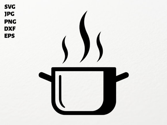 Boiling Pot SVG for Cricut Sublimation: A Versatile Design Asset for Culinary Creatives