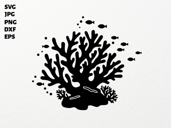 Coral Reef SVG for Cricut Sublimation: A Versatile Design Resource