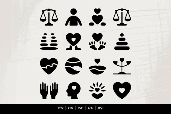 Mindfulness, Balance and Emotional: A Visual Toolkit for Modern Wellbeing