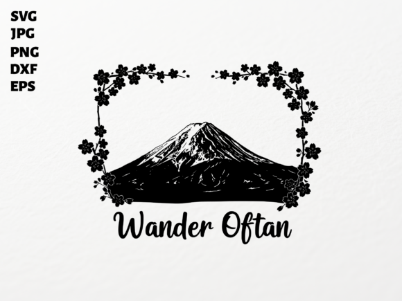 Mount Fuji SVG for Cricut Sublimation: Integrating Elegant Design into Creative Workflows
