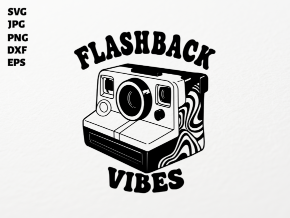 Retro Instant Camera SVG for Cricut Designs