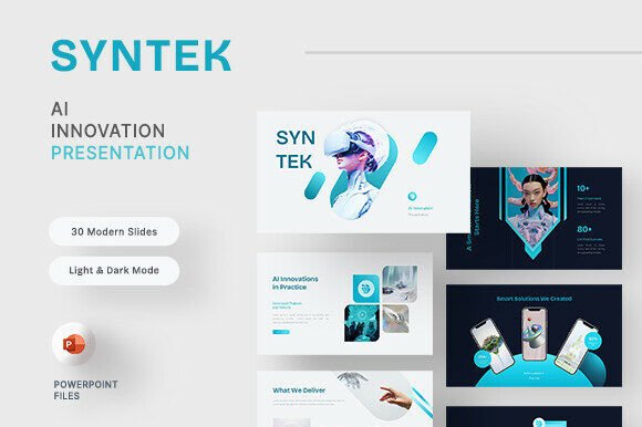Syntek – AI Innovation PowerPoint