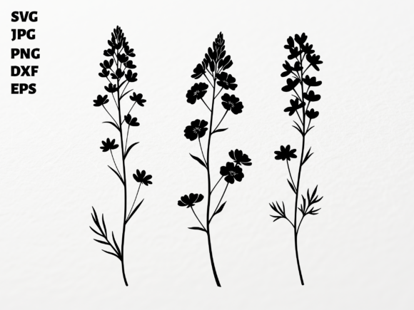 Wildflowers SVG for Cricut Sublimation